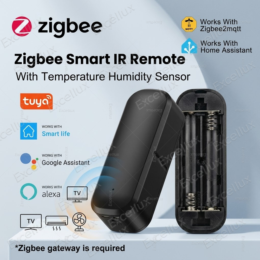 Universal Remote Smart Home - Zigbee 무선 IR 원격 무선 범용