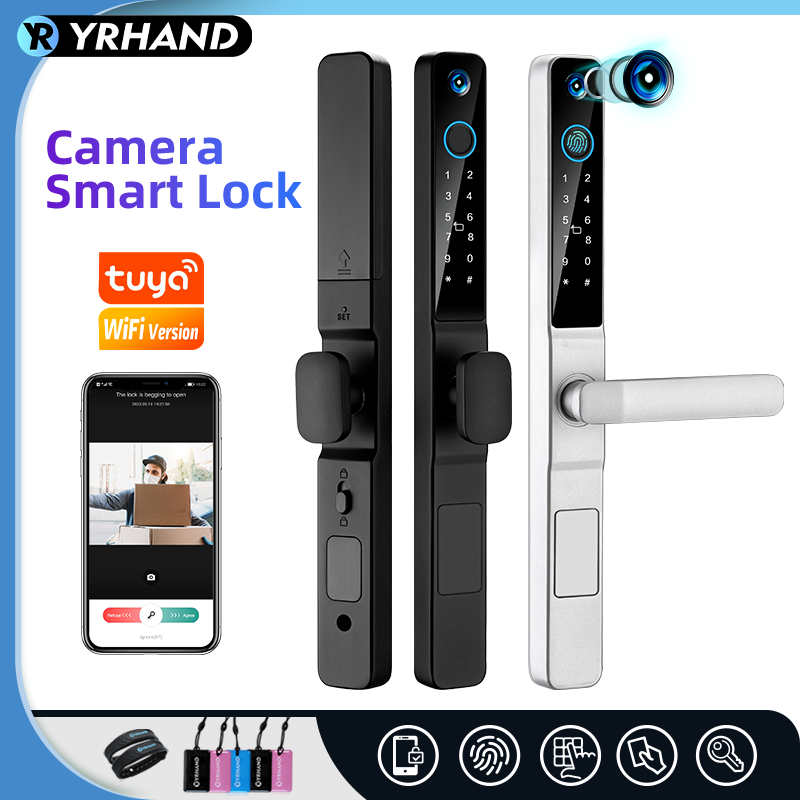 Smart Home Door Lock - YRHAND IP66 열쇠가없는 고양이 눈 방수