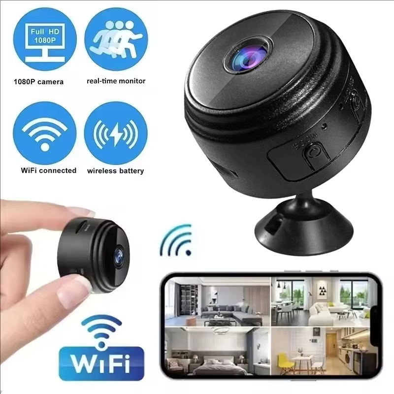 Smart Home Video - A9 미니 카메라 1080P WiFi 스마트