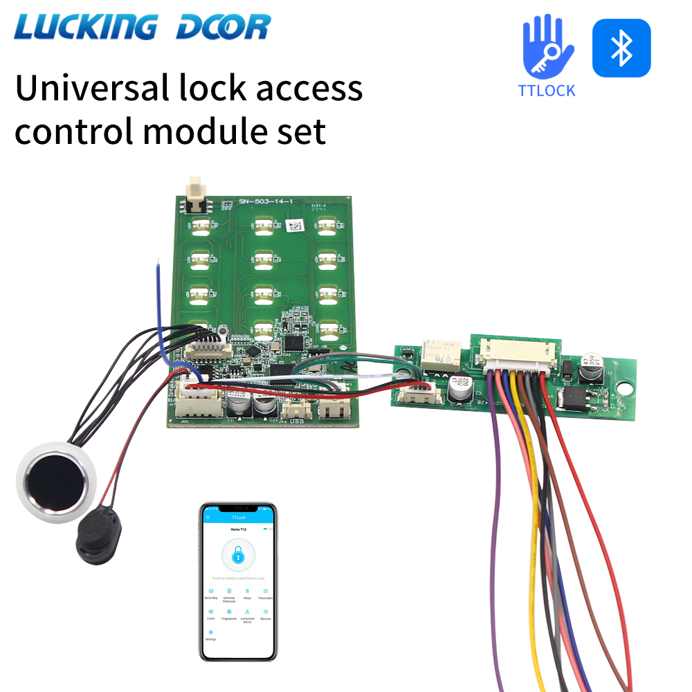 Smart Home Door Lock - TTLOCK 스마트 홈용 지문 액세스 제어