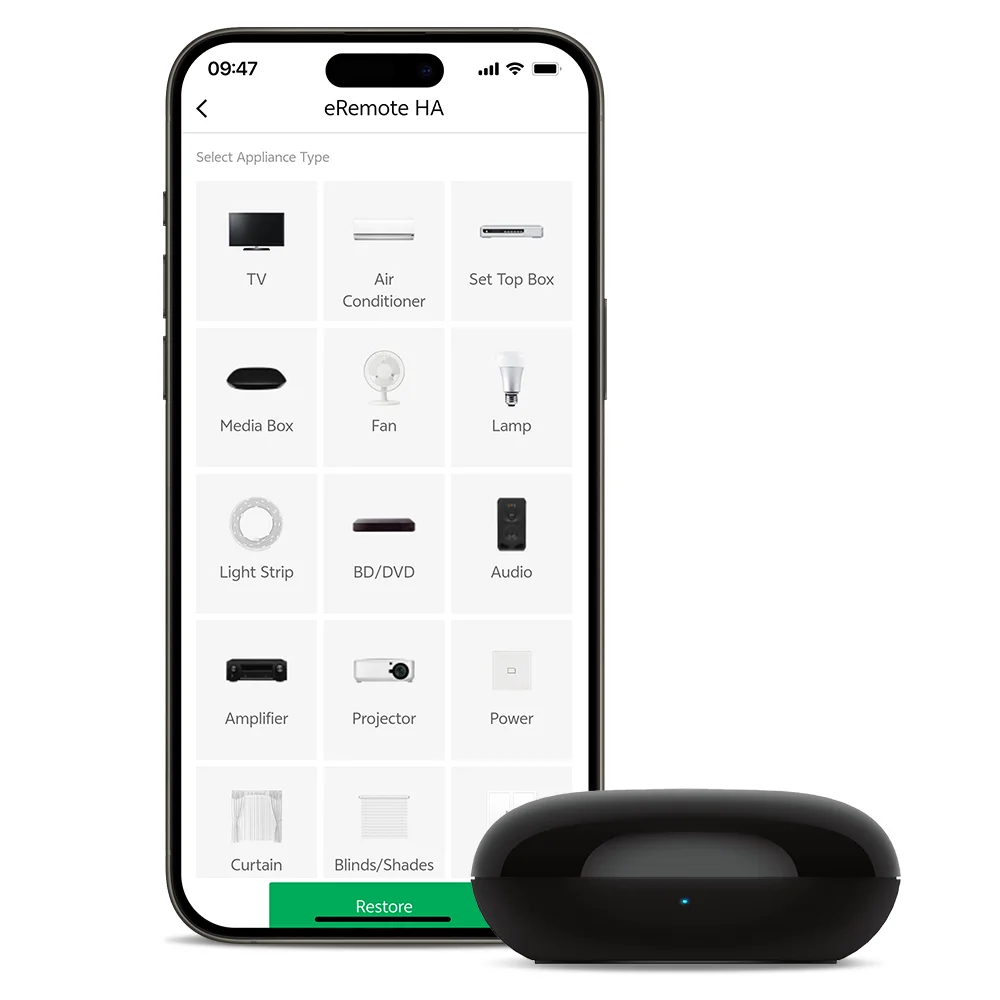 Universal Remote Smart Home - LinknLink eRemote IR 블라스터 - TV,