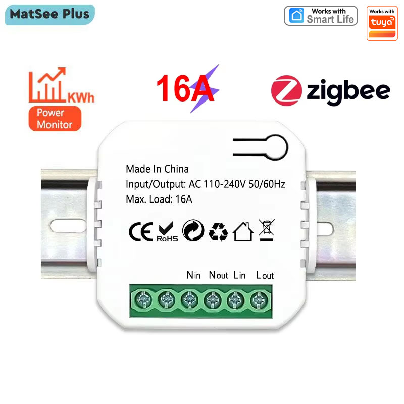 Smart Home Plus - 스마트 라이프 ZigBee 스위치 전기 에너지