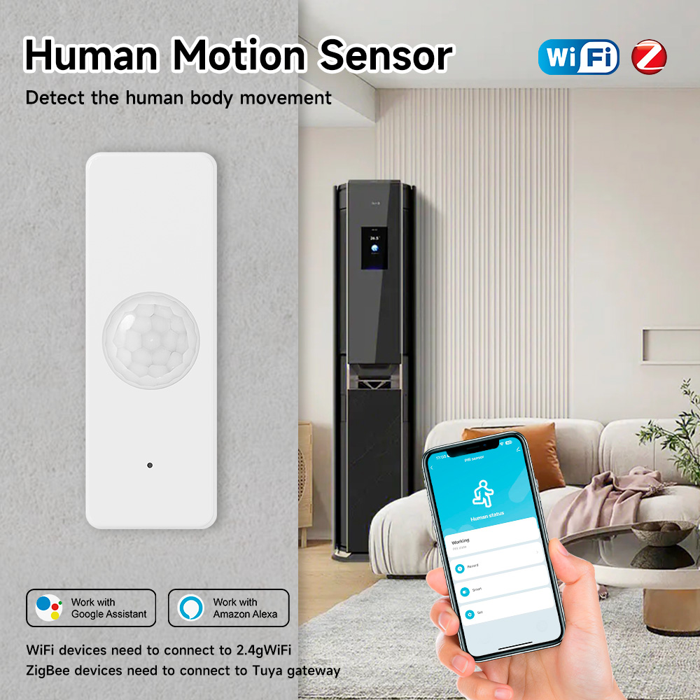 Smart Home Wiser - Tuya WiFi Zigbee PIR 모션 센서