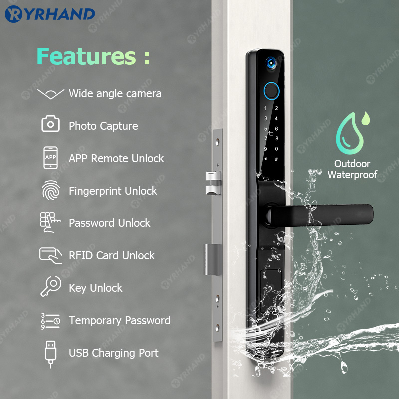 YRHAND IP66 열쇠가없는 고양이 눈 방수 틈 구 - Smart Home Door Lock 리뷰 및 가격