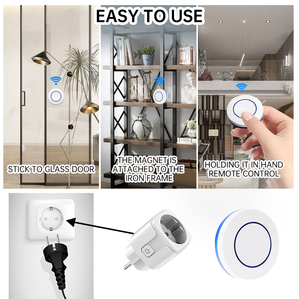 무선 소켓 RF433 스마트 홈 리모컨 소켓 16A E - Universal Remote Smart Home 리뷰 및 가격