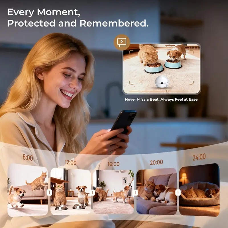 자동 충전 도크, 스마트 앱 제어, 양방향 오디오 및  - Smart Home Video 리뷰 및 가격