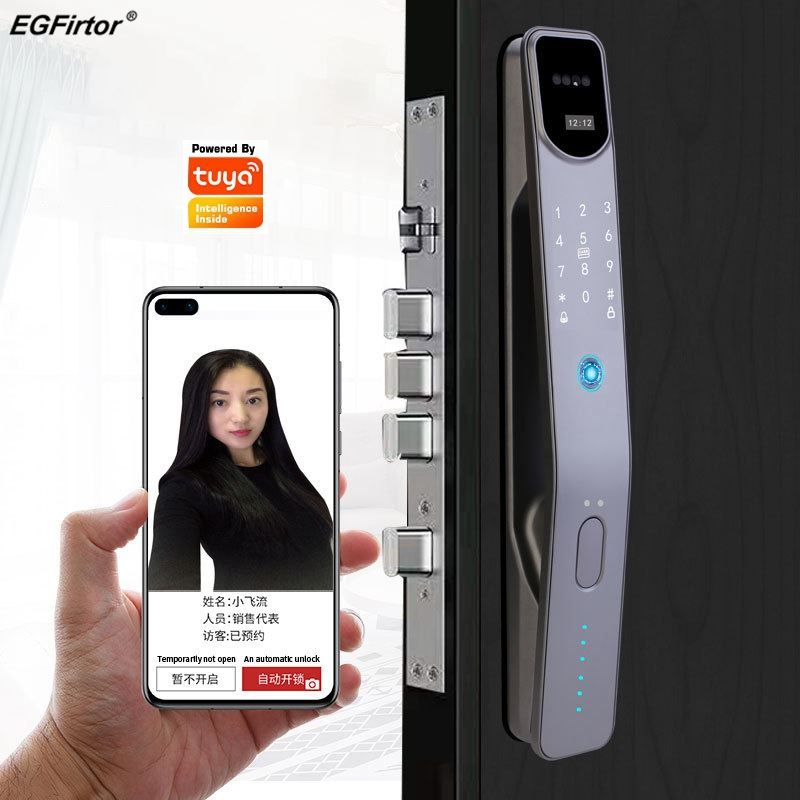 투야 와이파이 전자 지문 스마트 문짝 잠금 장치, 3D - Smart Home Door Lock 리뷰 및 가격