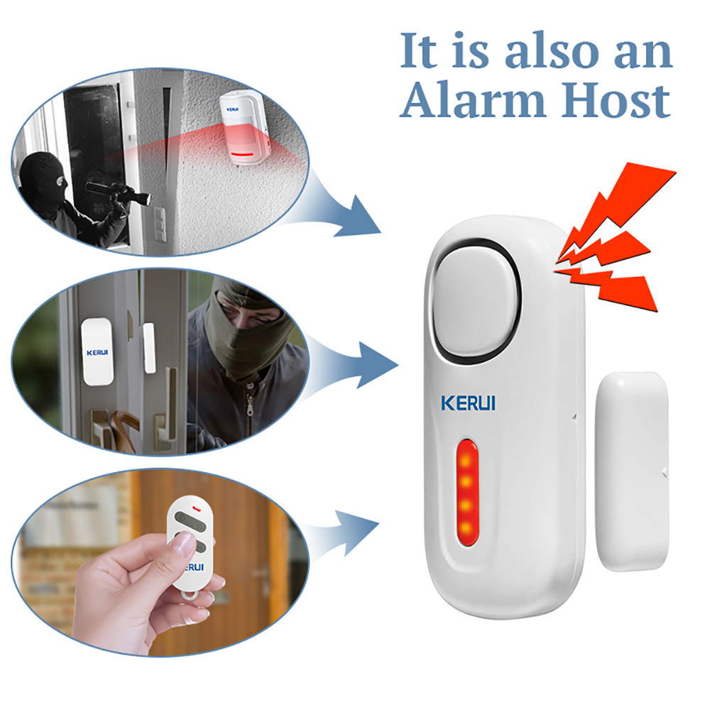 KERUI 무선 독립 도어 자기 경보 시스템 120dB - Wireless Door Sensor 리뷰 및 가격