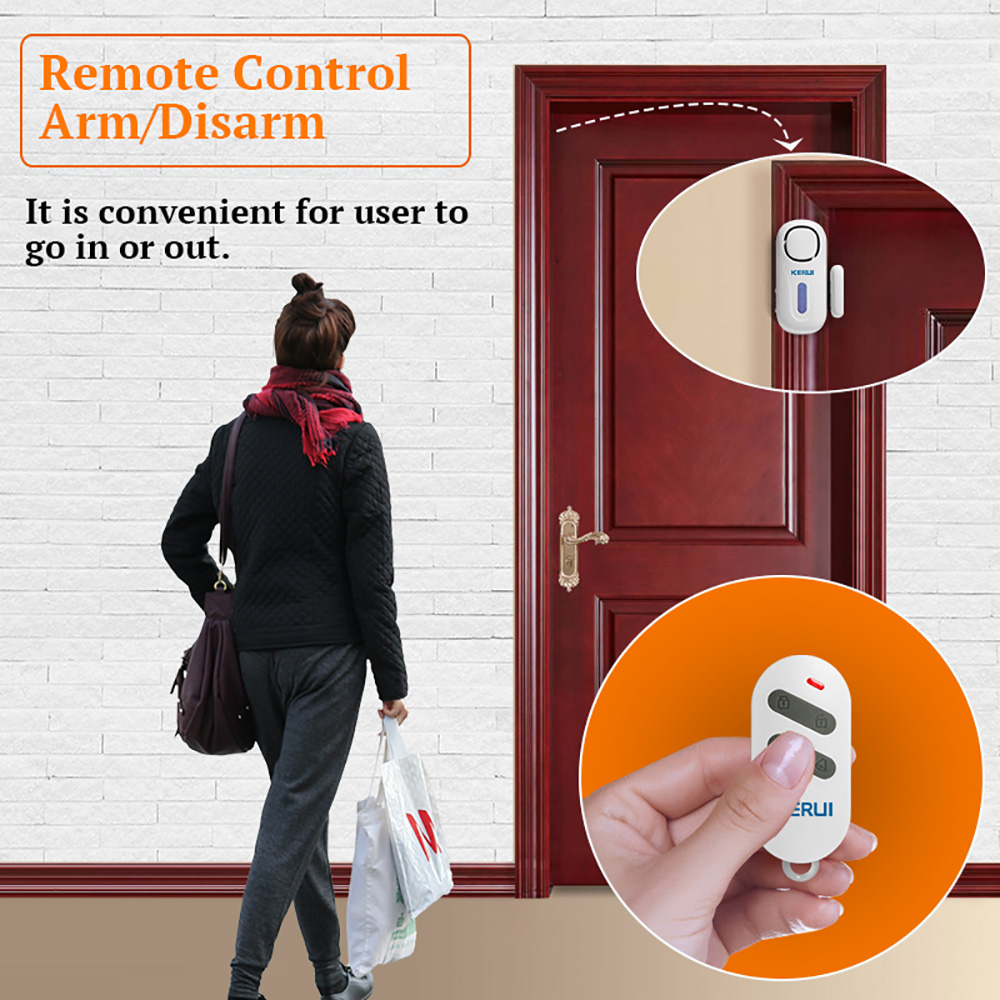 KERUI 무선 독립 도어 자기 경보 시스템 120dB - Wireless Door Sensor 리뷰 및 가격