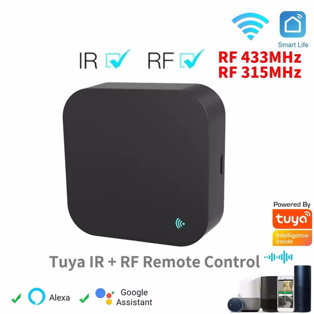 Tuya WiFi RF IR 리모컨 433MHz/315 - Universal Remote Smart Home 리뷰 및 가격