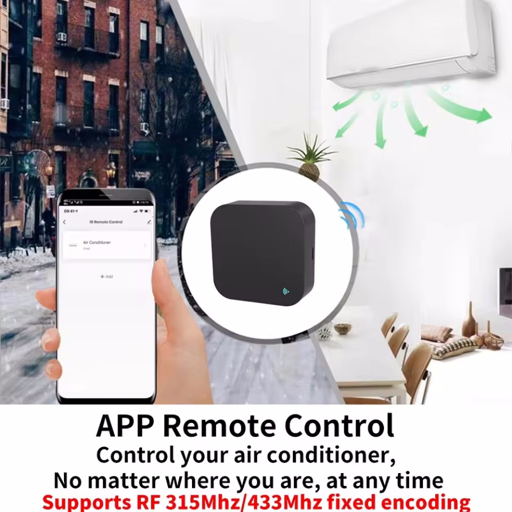 Tuya WiFi RF IR 리모컨 433MHz/315 - Universal Remote Smart Home 리뷰 및 가격