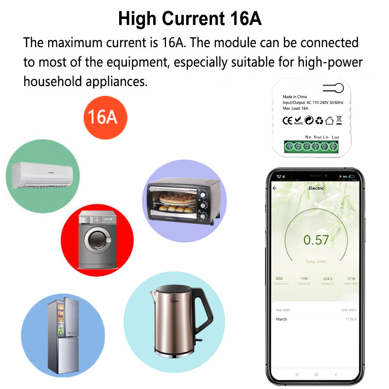 스마트 라이프 ZigBee 스위치 전기 에너지 모니터  - Smart Home Plus 리뷰 및 가격