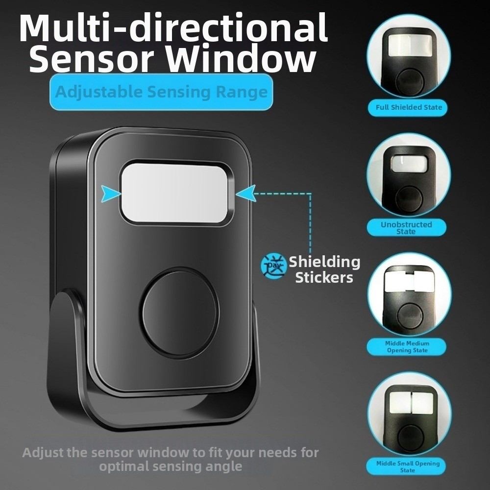 적외선 센서 지능형 환영 초인종 녹음 기능 PIR 모션 - Wireless Door Sensor 리뷰 및 가격