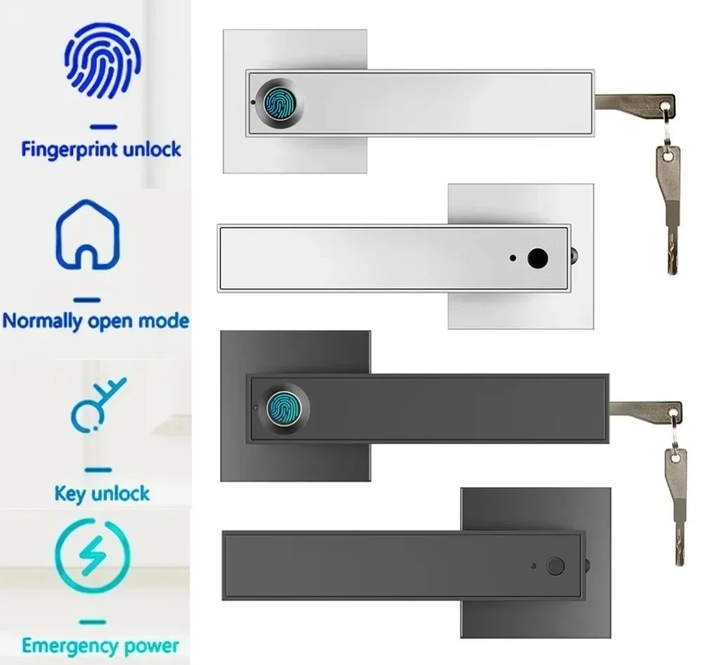 블루투스 호환 Tuya 앱이 포함된 새로운 스마트 도어 - Smart Home Door Lock 리뷰 및 가격