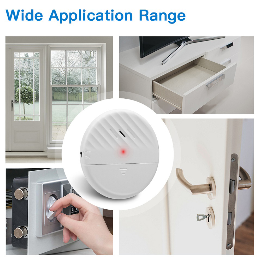 Elecpow 무선 도어 창 진동 센서 알람 125dB - Wireless Door Sensor 리뷰 및 가격