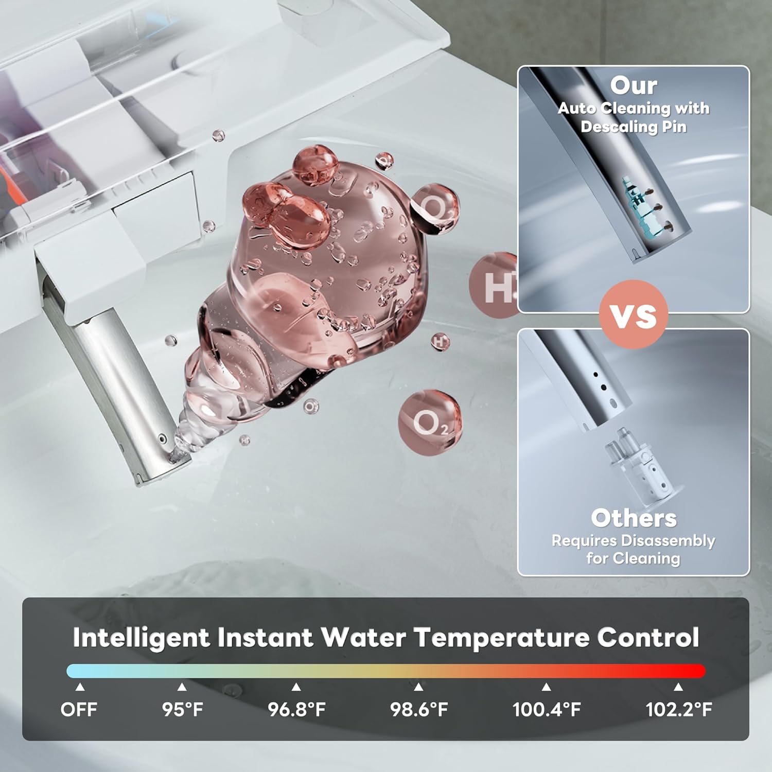 스마트 변기 1000g MaP 플러싱 전체 면적 시트  - Temperature Sensor 리뷰 및 가격