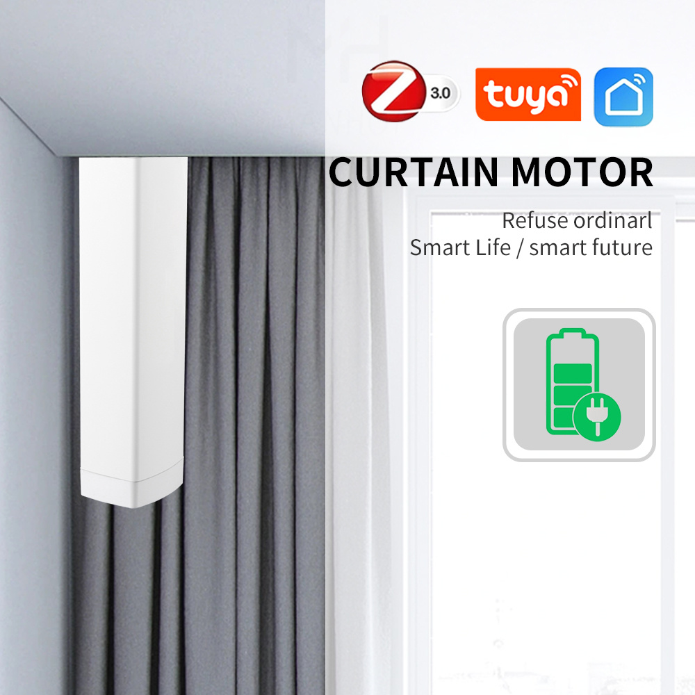 스마트 Tuya Zigbee 전기 스마트 자동 홈 커튼 - Universal Remote Smart Home 리뷰 및 가격