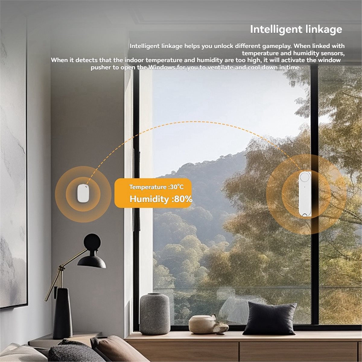 가정용*좋은 품질 투야 지그비 스마트 슬라이딩 윈도우  - Smart Home Wiser 리뷰 및 가격