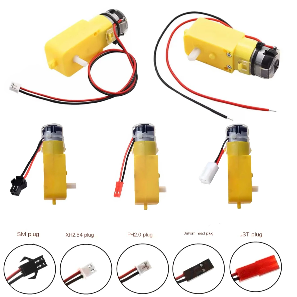 DIY 스마트 카 로봇 기어 모터, 지능형 섀시 모델, - Smart Home Yellow 리뷰 및 가격